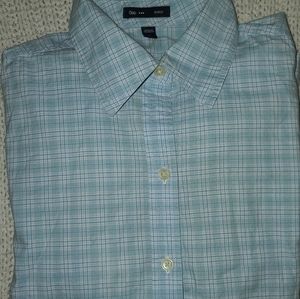 Gap plaid button down women's work shirt